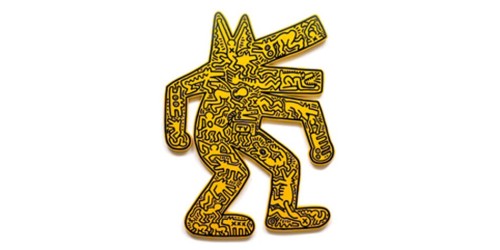 Keith-Haring-Dog-1986-plywood-painted-with-silk-screen-cm.-126x96x4